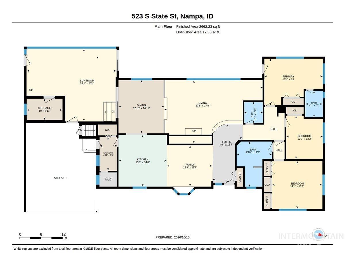 523 S State St, Nampa, Idaho 83686, 3 Bedrooms, 3.5 Bathrooms, Residential For Sale, Price $529,900,MLS 99003745
