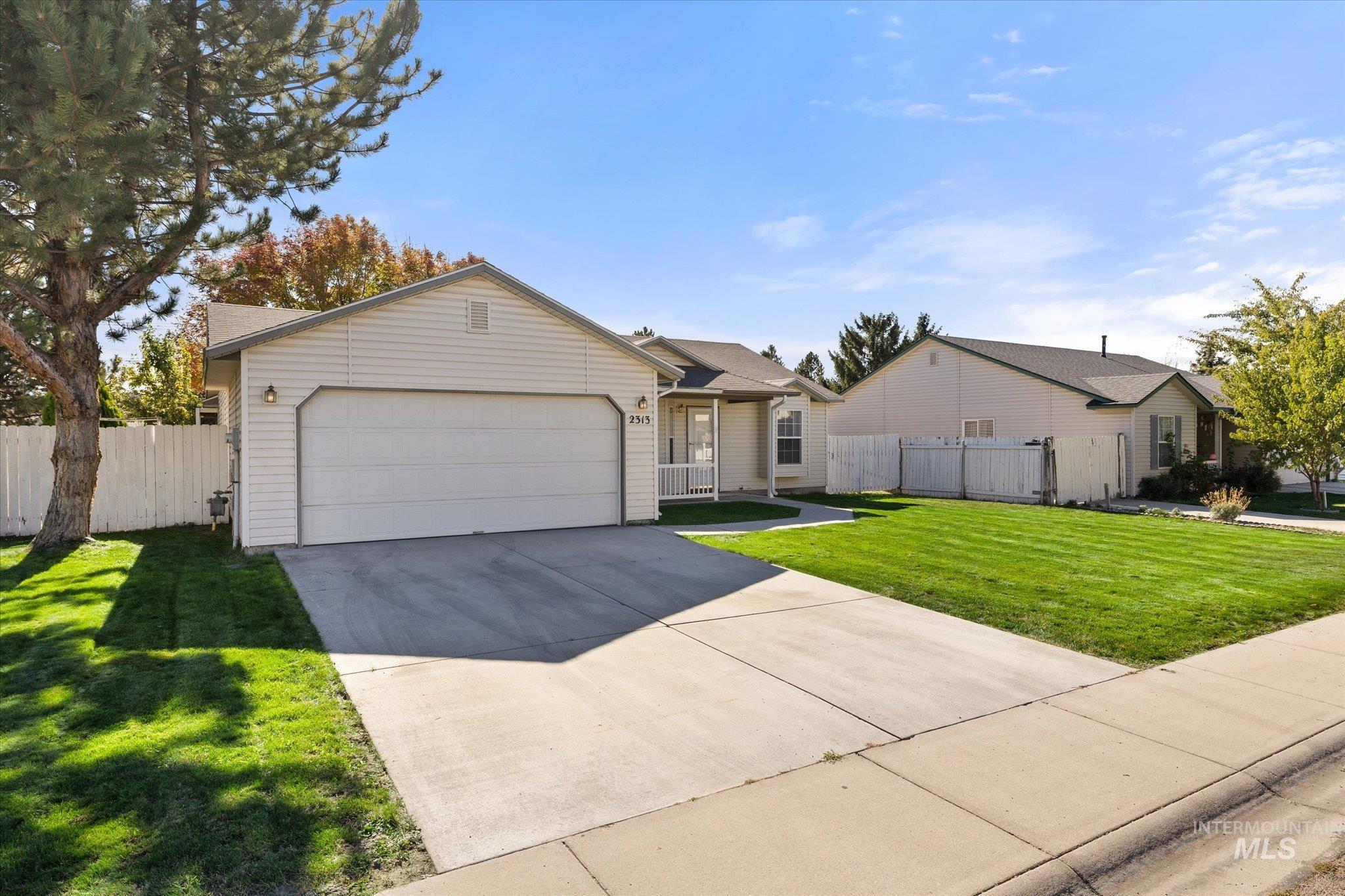 2313 W Grouse Ave, Nampa, Idaho 83651, 3 Bedrooms, 2 Bathrooms, Residential For Sale, Price $358,000, 99003747