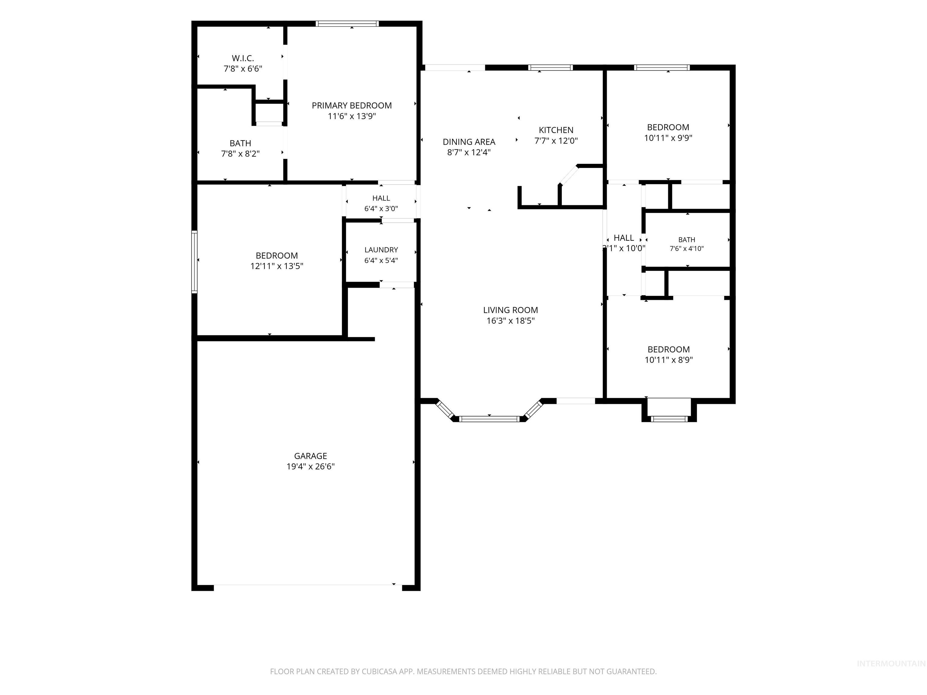 2313 W Grouse Ave, Nampa, Idaho 83651, 3 Bedrooms, 2 Bathrooms, Residential For Sale, Price $358,000, 99003747
