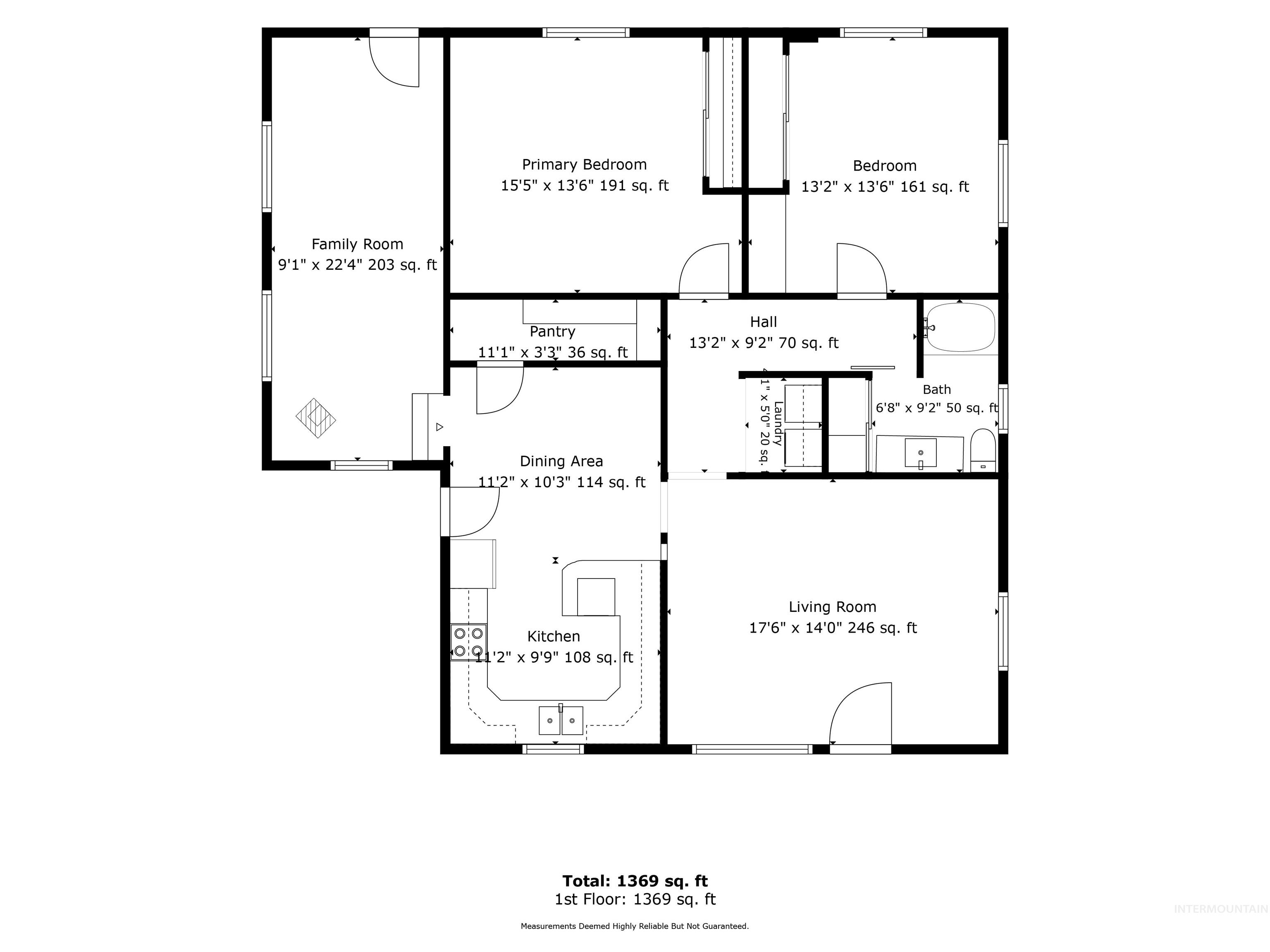 6308 W Butte Street, Boise, Idaho 83704, 3 Bedrooms, 1 Bathroom, Residential For Sale, Price $389,900, 99003776