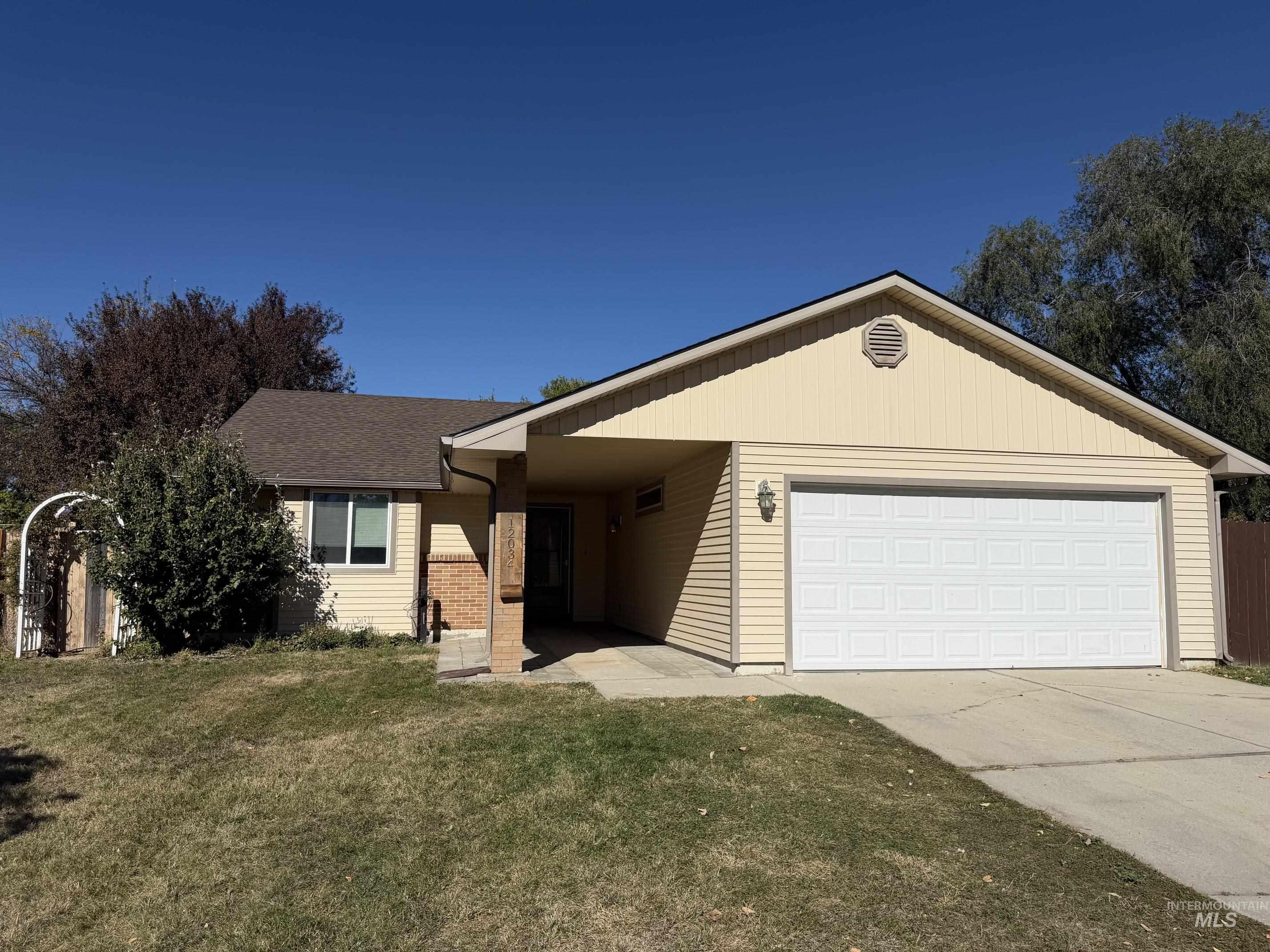 12034 W Alfred St, Boise, Idaho 83713, 3 Bedrooms, 2 Bathrooms, Residential For Sale, Price $410,000, 99003794