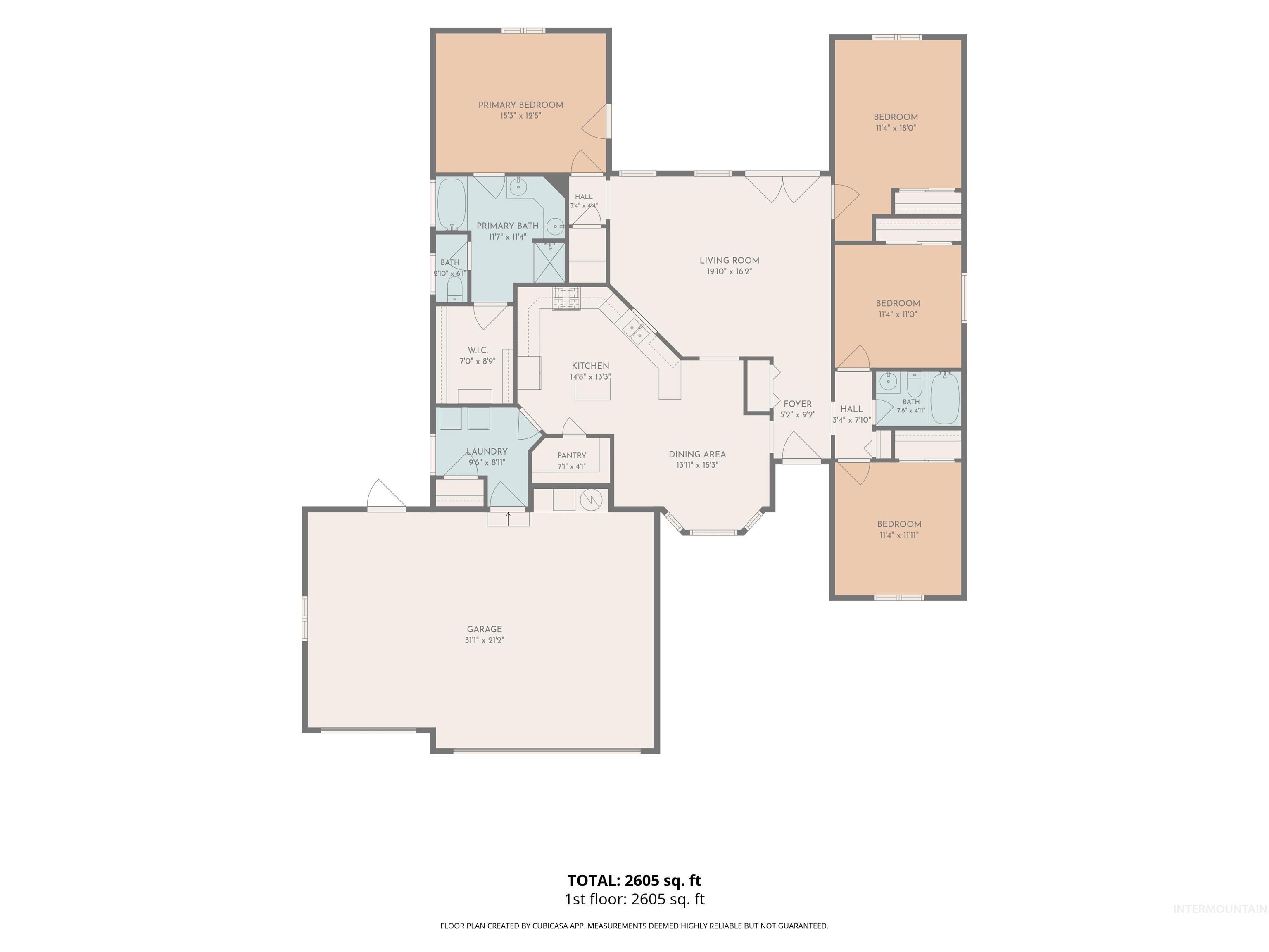 1325 SW Kursten Ave, Mountain Home, Idaho 83647, 4 Bedrooms, 2 Bathrooms, Residential For Sale, Price $425,000, 99003803