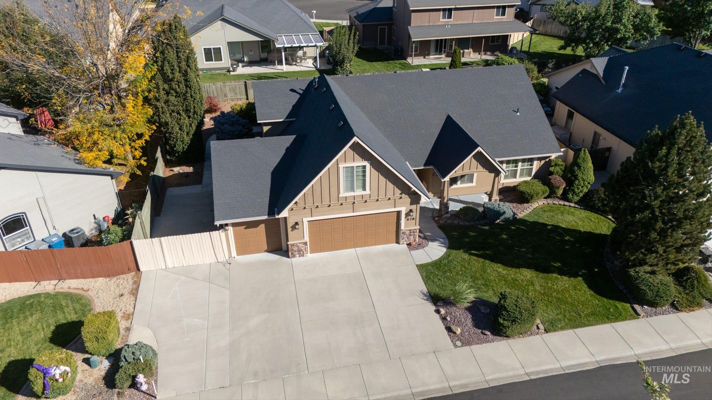 678 N Saddlebrook Way, Star, Idaho 83669, 3 Bedrooms, 2 Bathrooms, Residential For Sale, Price $524,000, 99003815