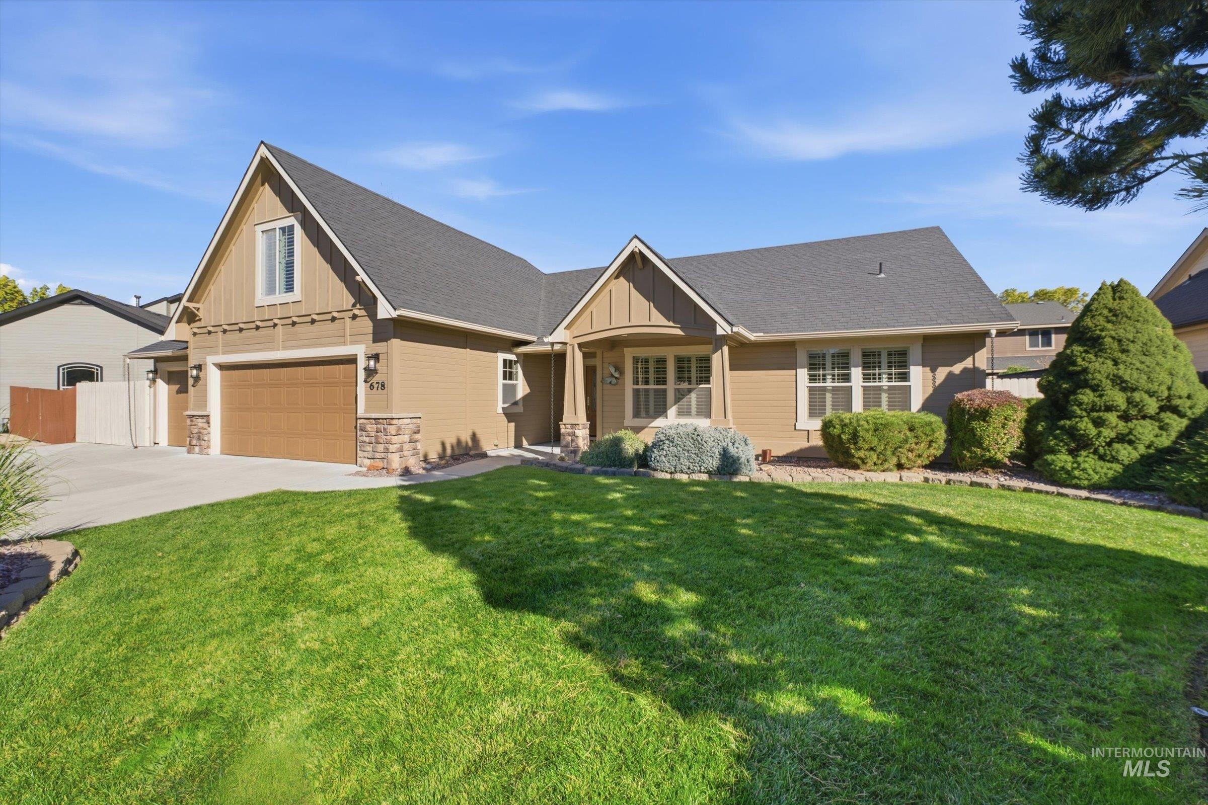 678 N Saddlebrook Way, Star, Idaho 83669, 3 Bedrooms, 2 Bathrooms, Residential For Sale, Price $524,000, 99003815