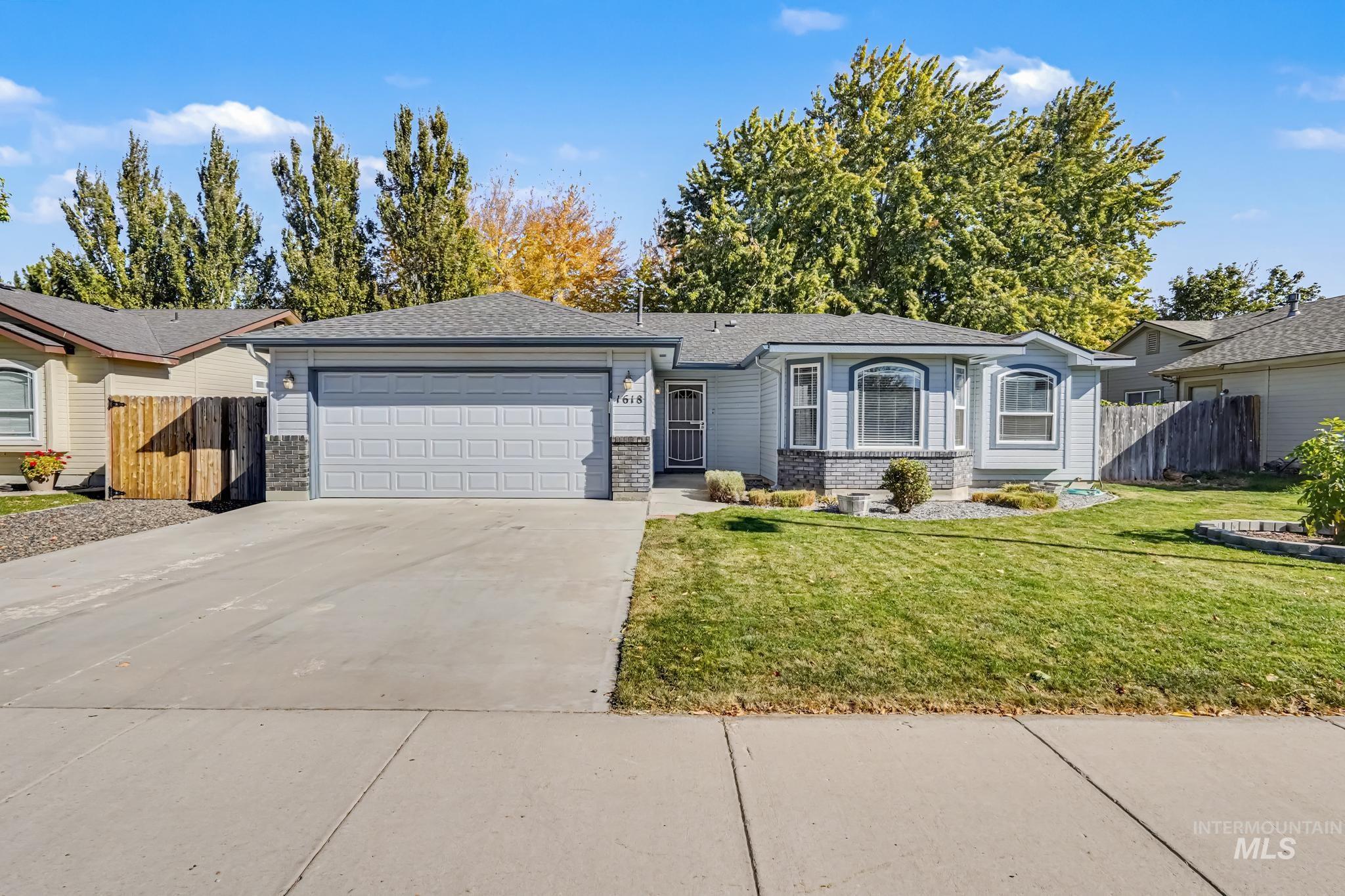 1618 N Kolnes Ave, Kuna, Idaho 83634, 3 Bedrooms, 2 Bathrooms, Residential For Sale, Price $369,900,MLS 99003896