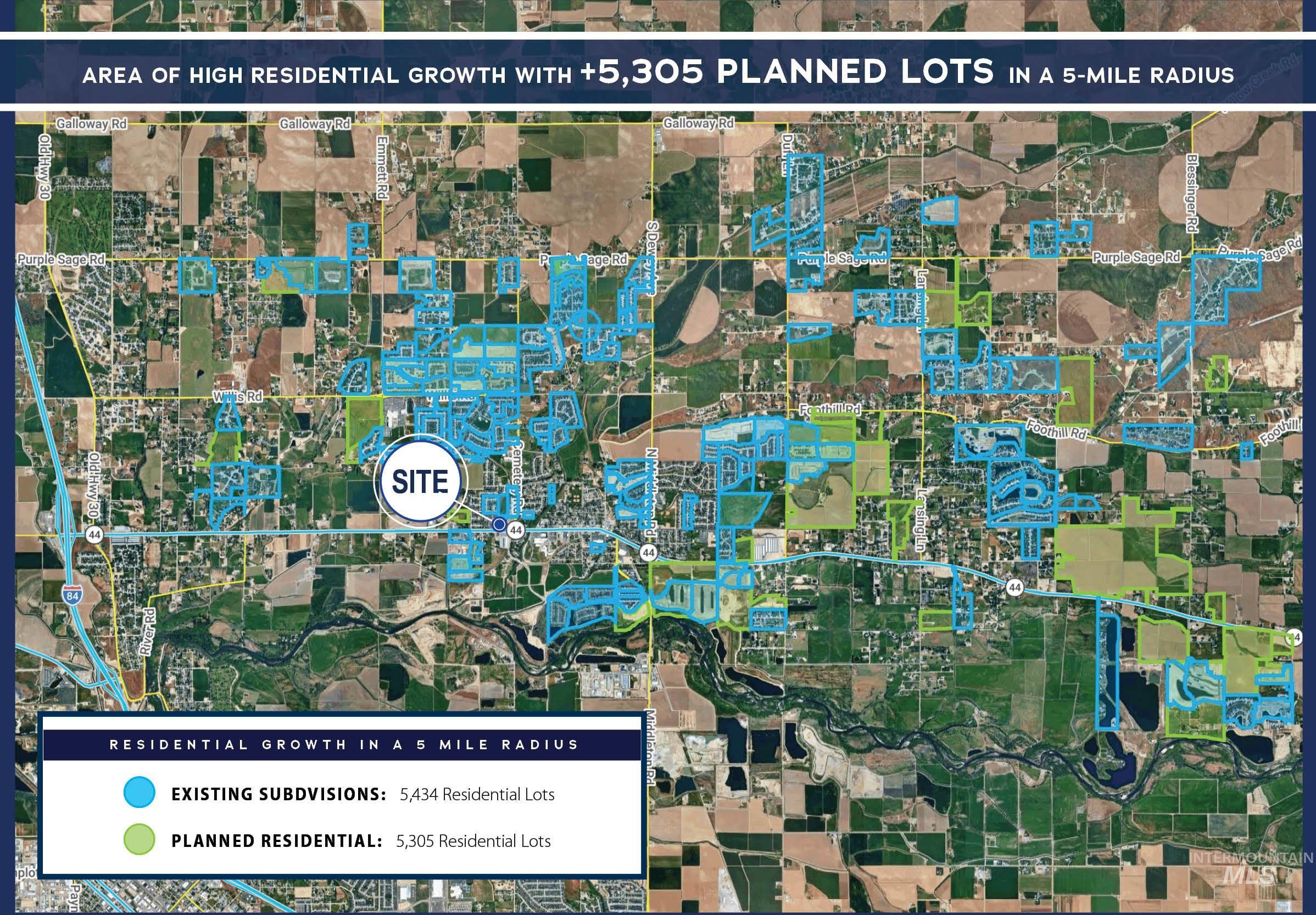 880 W Main Street, Middleton, Idaho 83644, Land For Sale, Price $1,300,000,MLS 99003899