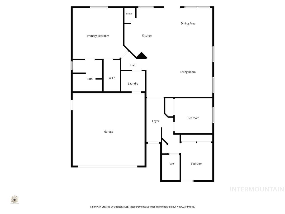2694 S Riptide Ave., Meridian, Idaho 83642, 3 Bedrooms, 2 Bathrooms, Residential For Sale, Price $427,000, 99004001