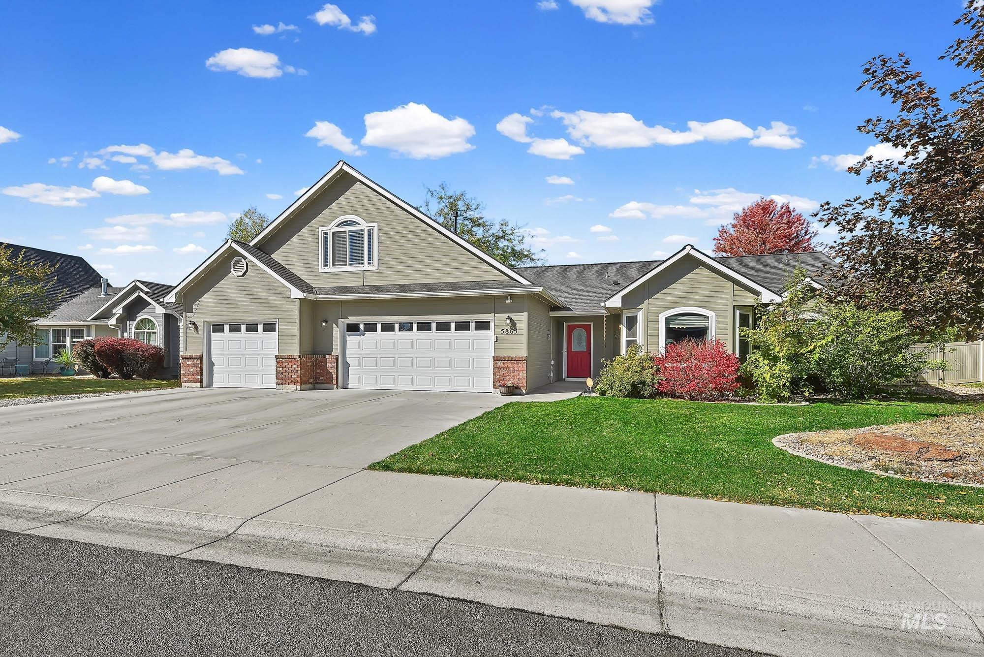 5865 S Cello Place, Boise, Idaho 83709, 3 Bedrooms, 2 Bathrooms, Residential For Sale, Price $589,000,MLS 99004039