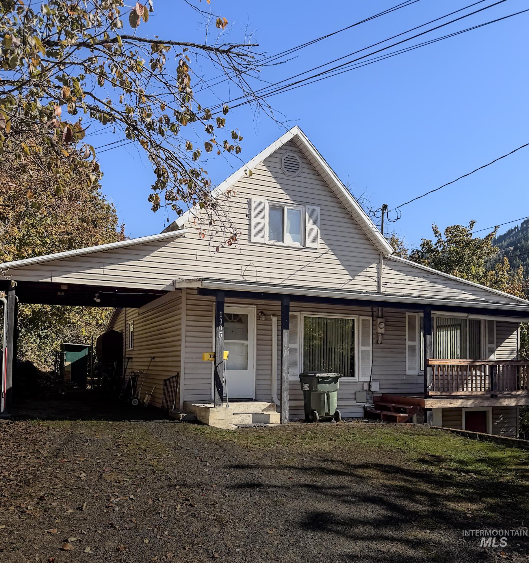 1305 Forsman Avenue, Orofino, Idaho 83544, 2 Bedrooms, 1 Bathroom, Residential For Sale, Price $275,000,MLS 99004123