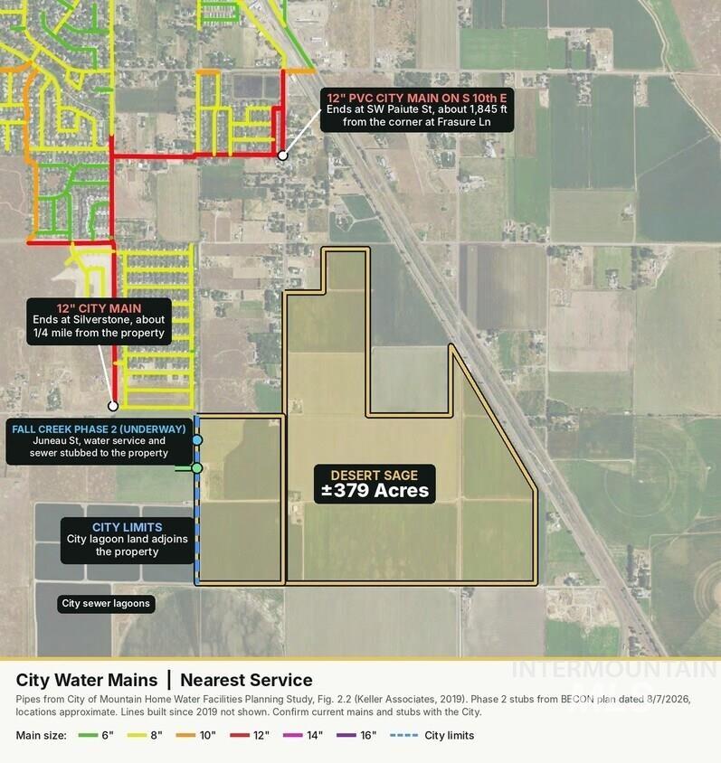 2700 E 10th St, Mountain Home, Idaho 83647, Land For Sale, Price $23,894,010,MLS 99004131