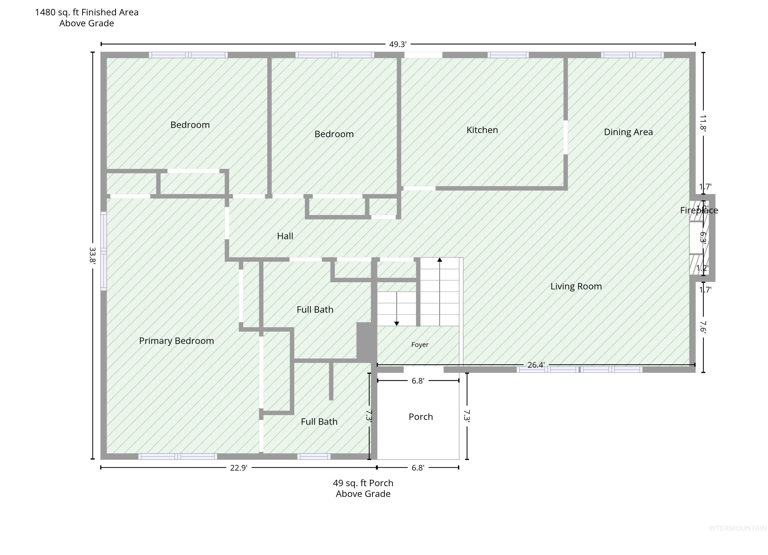 1329 Tamarack, Moscow, Idaho 83843, 4 Bedrooms, 3 Bathrooms, Residential For Sale, Price $549,000, 99004177
