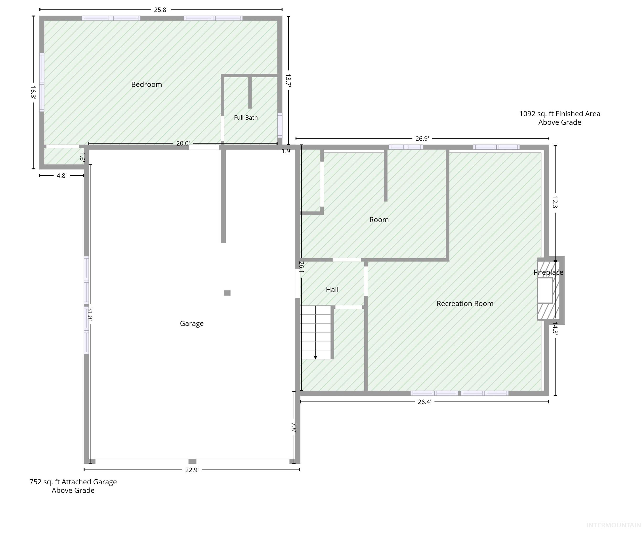 1329 Tamarack, Moscow, Idaho 83843, 4 Bedrooms, 3 Bathrooms, Residential For Sale, Price $549,000, 99004177