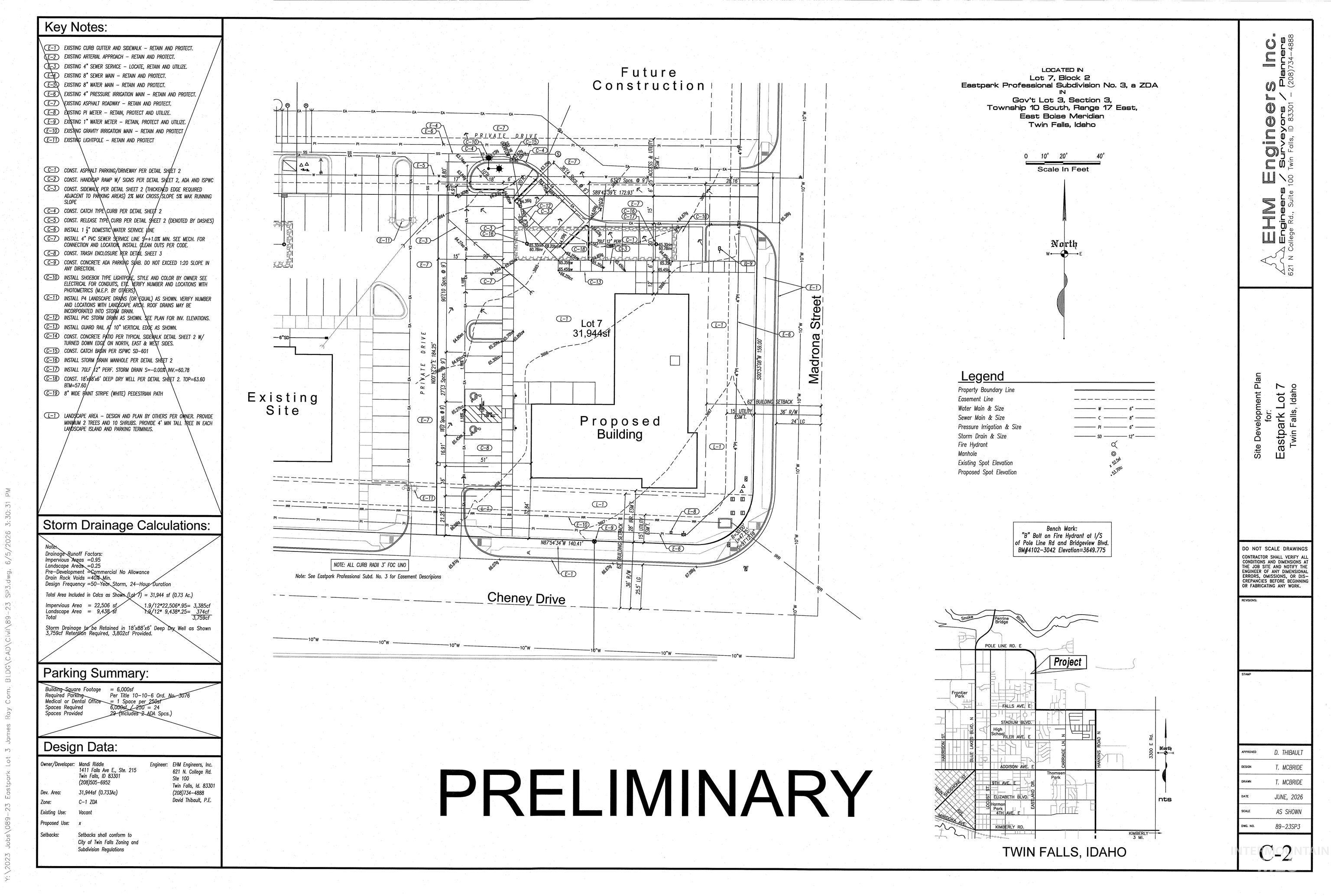 1505 Madrona St. N. Lot 7, Twin Falls, Idaho 83301, Land For Sale, Price $699,000, 99004198