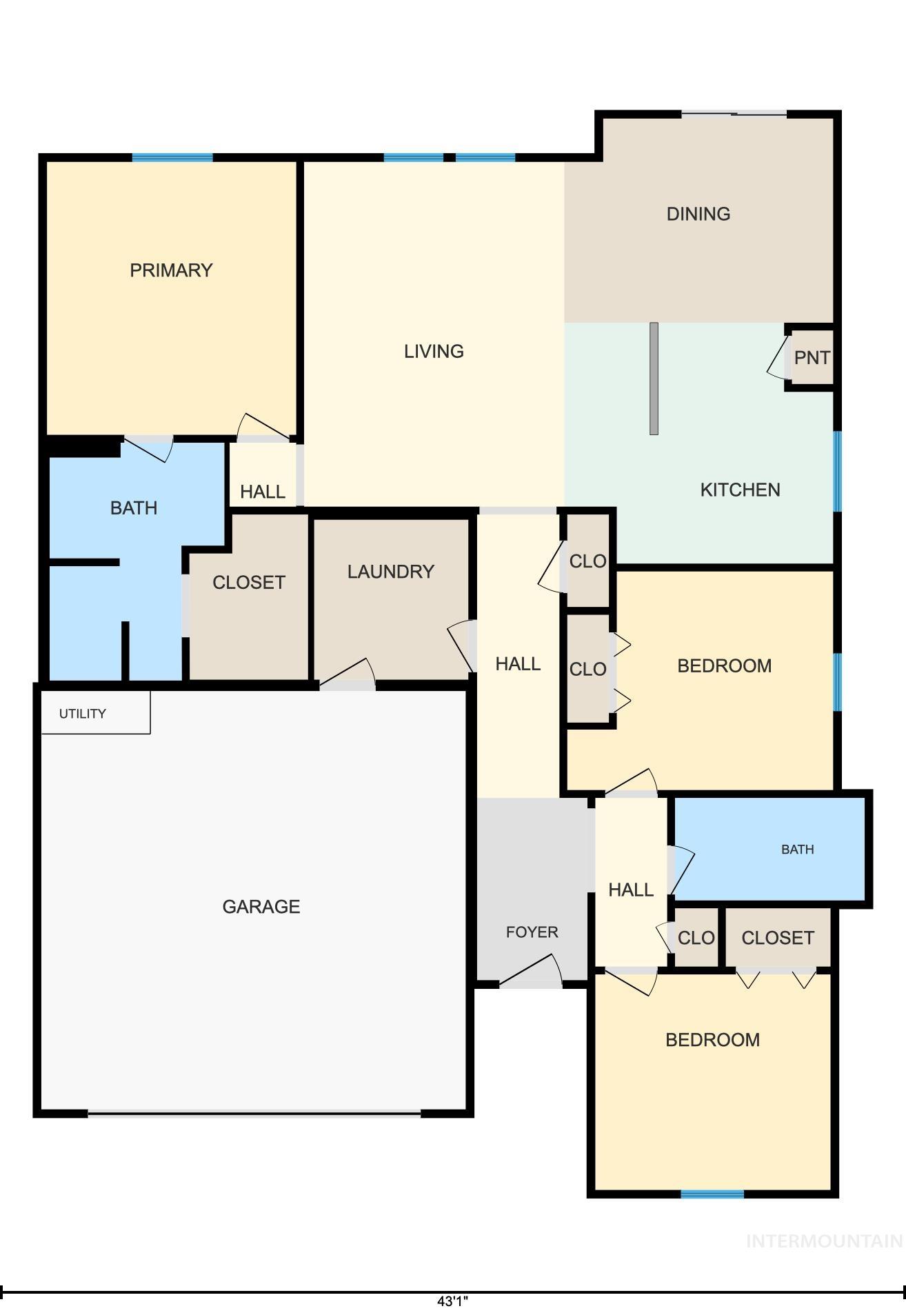 4711 Keepsake Ave, Caldwell, Idaho 83607, 3 Bedrooms, 2 Bathrooms, Residential For Sale, Price $389,900, 99004335