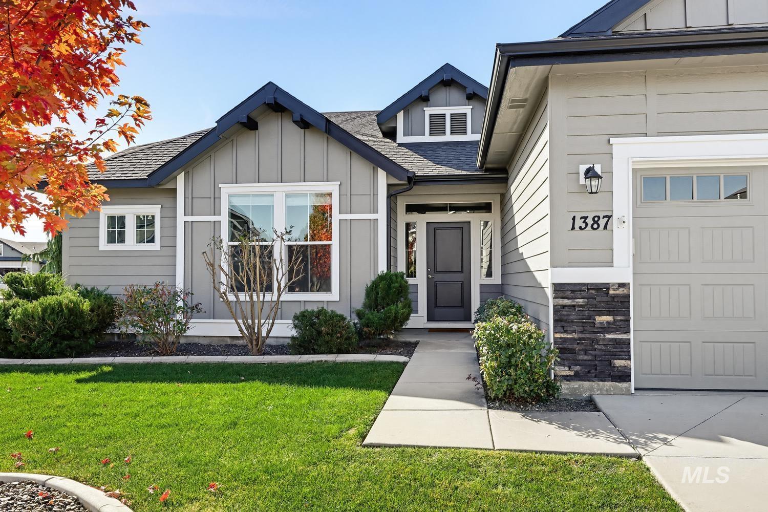 1387 E Redwick Dr, Meridian, Idaho 83646, 4 Bedrooms, 2 Bathrooms, Residential For Sale, Price $649,900, 99004370