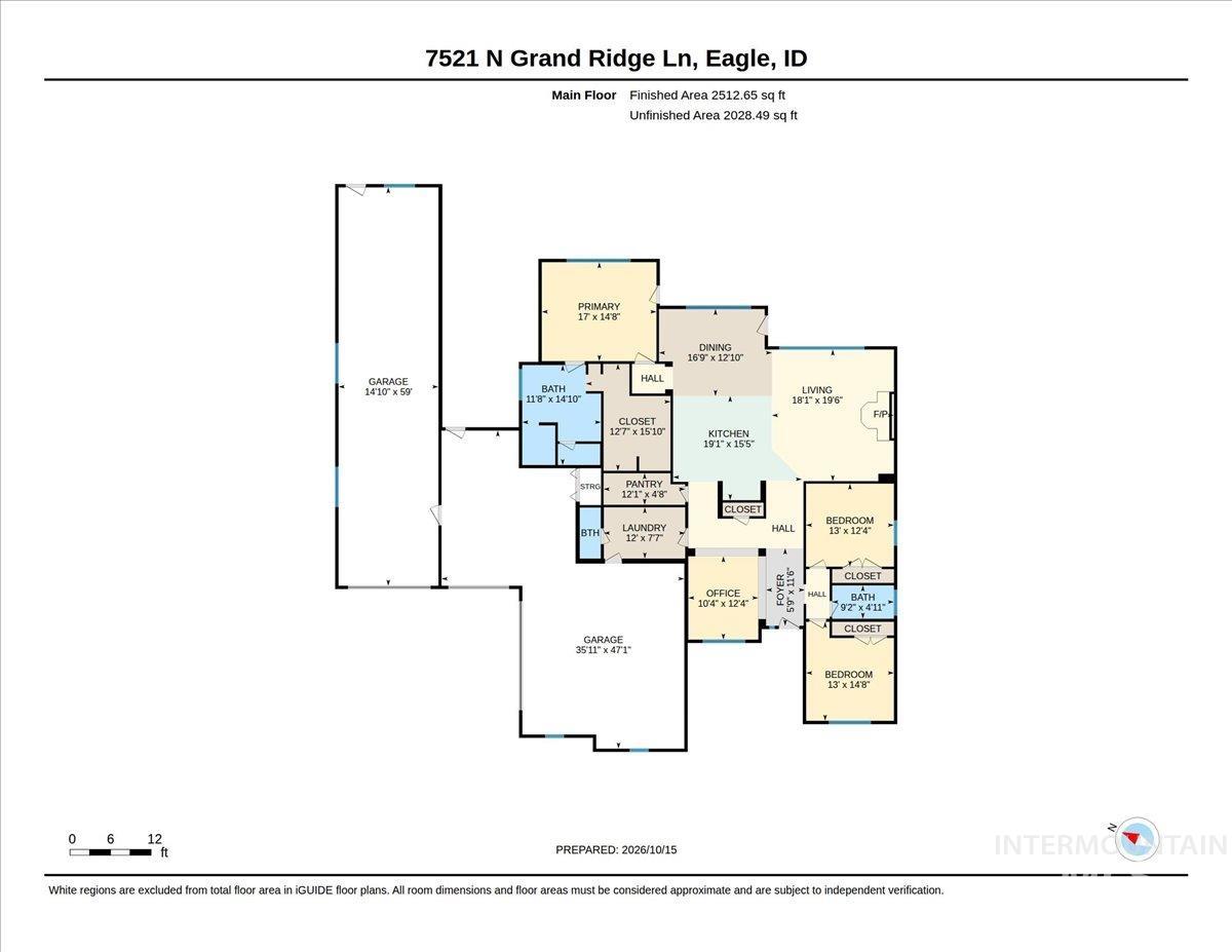 7521 N Grand Ridge, Eagle, Idaho 83616, 3 Bedrooms, 2.5 Bathrooms, Residential For Sale, Price $970,000, 99004396
