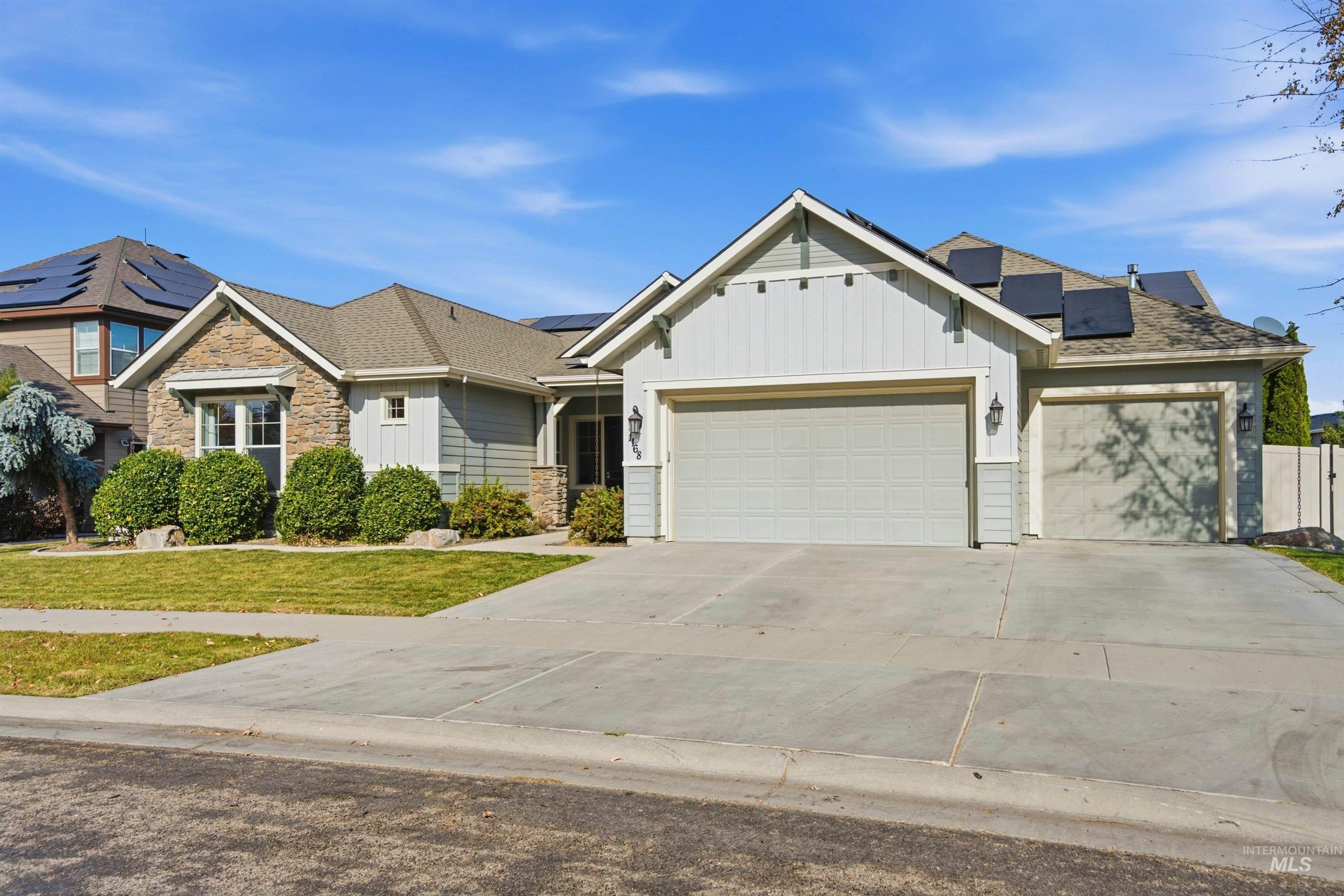 1168 W Karluk River Drive, Meridian, Idaho 83642, 4 Bedrooms, 3 Bathrooms, Residential For Sale, Price $725,000,MLS 99004435